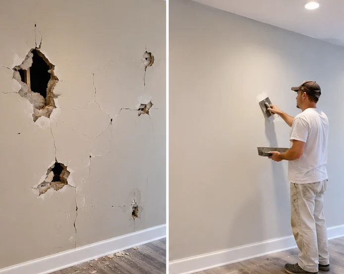Bristow VA Drywall Repair Contractor