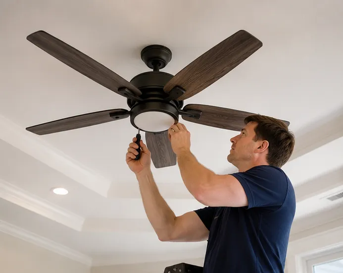 Chantilly VA Lighting Repair Fan Installation 2