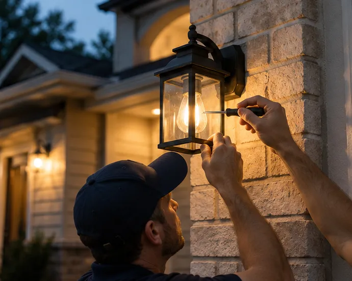Chantilly VA Lighting Repair Fan Installation 4