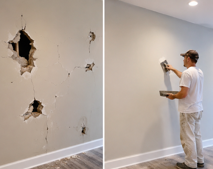 Gainesville VA Drywall Repair Contractor