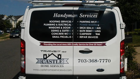 Castle Home Services Request Form